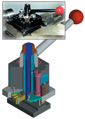 Quadra Index Tool Post - Series QITP25 - Exact Tool & Supply