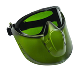 Capstone Shield - Shade 3 IR Lens - Green Frame - Goggle - Exact Tool & Supply