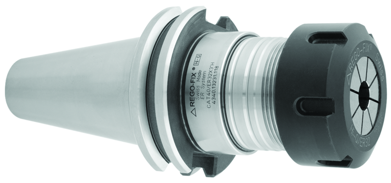 CAT40 x ER16 x 4" H Form B Collet Chuck - Exact Tool & Supply