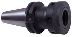 CAT40 SH; 3" Projection - V-Flange Collet Chuck - Exact Tool & Supply