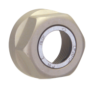 Top Clamping Nut - #4513023 For ER16 Collets - Exact Tool & Supply