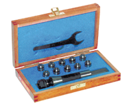 10 Pc. Collet Set - 1mm to 10mm - ER16 Style Collet - Exact Tool & Supply