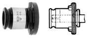 Positive Tap Adaptor -3/4" - Adaptor Size 2 - Exact Tool & Supply