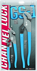 Channellock Tongue & Groove Plier Set -- #GS1; 2 Pieces; Includes: 6-1/2"; 9-1/2" - Exact Tool & Supply