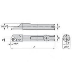 QSBIW50063R STEEL SHANK TRIGON - Exact Tool & Supply