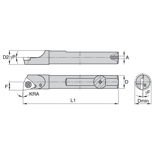 SSBIW75083R WG STEEL BORING BAR - Exact Tool & Supply