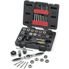 40PC MED RATCHETING TAP AND DIE DR - Exact Tool & Supply
