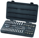 57PC 3/8" DRIVE 6 PT SKT SET - Exact Tool & Supply