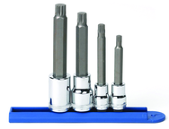 4PC METRIC TRIPLE SQ BIT SKT SET - Exact Tool & Supply