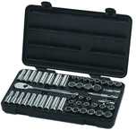 49PC 1/2" DRIVE 12 PT SKT SET - Exact Tool & Supply