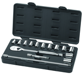 15PC 1/2" DRIVE SAE SOCKET SET - Exact Tool & Supply