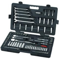 118PC 1/4" 3/8" AND 1/2" DR 6 AND - Exact Tool & Supply