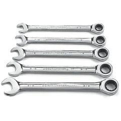 5PC COMBINATION RATCHETING WRENCH - Exact Tool & Supply