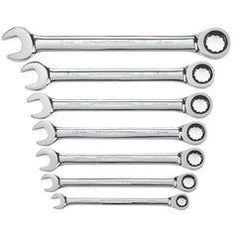 7PC COMBINATION RATCHETING WRENCH - Exact Tool & Supply