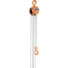 Manual Chain Hoist 1K Capacity 15 Ft - Exact Tool & Supply