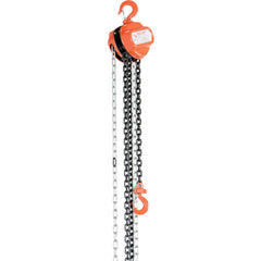 Manual Chain Hoist 1K Capacity 20 Ft - Exact Tool & Supply