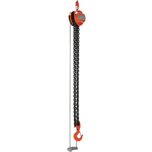 Manual Chain Hoist 10K Capacity 10 Ft - Exact Tool & Supply