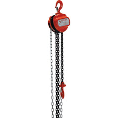Manual Chain Hoist 2K Capacity 10 Ft - Exact Tool & Supply