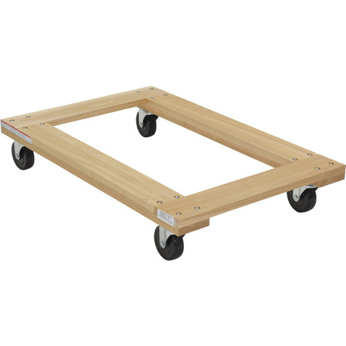 Hardwood Dolly Open Deck 1.2K lb 24 × 36 - Exact Tool & Supply