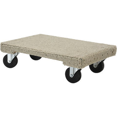 Carpeted Hardwood Dolly 1.2K lb 16 × 24 - Exact Tool & Supply