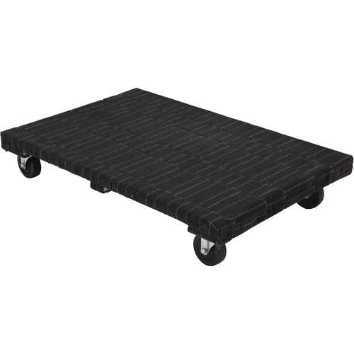 Carpeted Hardwood Dolly 1.2K lb 24 × 36 - Exact Tool & Supply