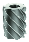 3 x 2-1/2 x 1-1/4 - HSS - Plain Milling Cutter - Heavy Duty - 8T - TiAlN Coated - Exact Tool & Supply