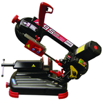 Semi-Automatic Bandsaw - #ABS105; 3.9 x 3.3 "Capacity; 2 Speed 115V 1PH - Exact Tool & Supply