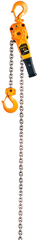 Lever Hoist - #LB01520 3000 lb Rated Capacity; 20' Lift - Exact Tool & Supply