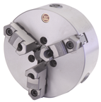 15" 3 Jaw Self-centering Scroll Chuck; A2-8 - Exact Tool & Supply