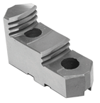 6" Hard Top Jaw 3pc set for Buck AT Style Chucks - Exact Tool & Supply