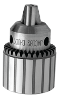 .04 - 3/8" Capacity - 1/2-20 Mount - HD Plain Bearing Drill Chuck - Exact Tool & Supply