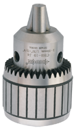1/16 - 1/2" Capacity - 3JT Mount - Ball Bearing Drill Chuck w/Key - Exact Tool & Supply