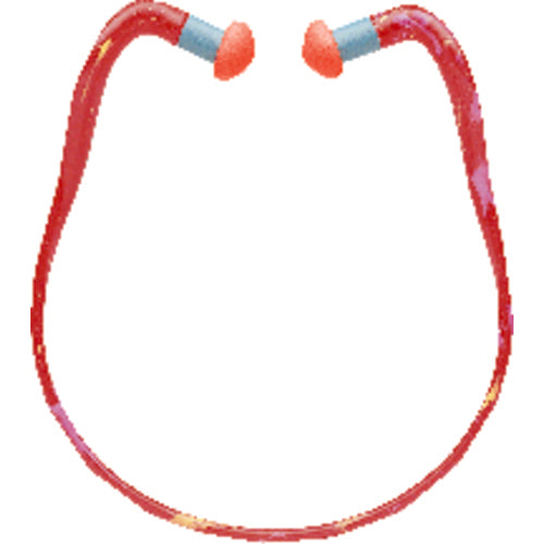 Semi-Aural Banded Earplug - Model QB3HYG - Exact Tool & Supply