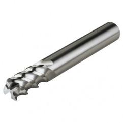 5mm Dia. - 57mm OAL - CBD - 45°-HardMill - 1mm Corner Radius- End Mill - 4 FL - Exact Tool & Supply