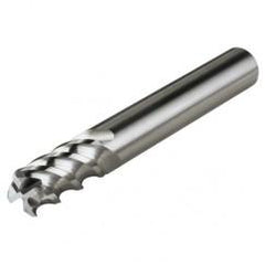 10mm Dia. - 80mm OAL - AlTiN - 45°-HardMill - .5mm Corner Radius- End Mill - 4 FL - Exact Tool & Supply