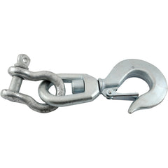 Swivel Hook With Shackle 10K Capacity - Exact Tool & Supply