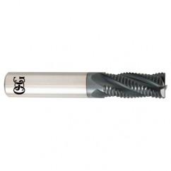 8mm Dia. - 64mm OAL - TiALN CBD - Square End Roughing End Mill - 4 FL - Exact Tool & Supply