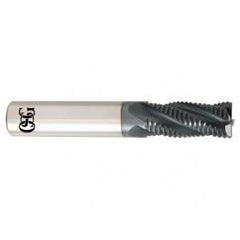 8mm Dia. - 64mm OAL - TiALN CBD - Square End Roughing End Mill - 4 FL - Exact Tool & Supply