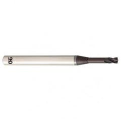3/16 x 1/4 x 9/32 x 3 4Fl Carbide Square OSG HY-PRO® CARB End Mill-TiALN - Exact Tool & Supply
