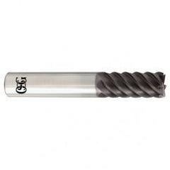 3/4 x 3/4 x 3/4 x 3/4 6Fl  Square Carbide End Mill - TiALN - Exact Tool & Supply