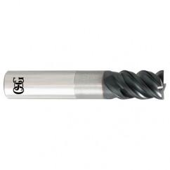 1 x 1 x 1-1/2 x 4 5Fl  C/R Carbide End Mill - TiALN - Exact Tool & Supply