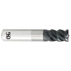 12mm x 12mm x 18mm x 102mm 4Fl 0.5mm Square Carbide End Mill - TiALN - Exact Tool & Supply