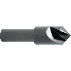 1/2″ Cutting Dia. 1/4″Shank Dia, 1 Flute, 120 Degrees, HSS Countersink Series/List #1752 - Exact Tool & Supply