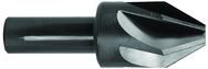 7/8" Size-1/2"SH Dia; 60° 6 Flute CNC Countersink - Exact Tool & Supply
