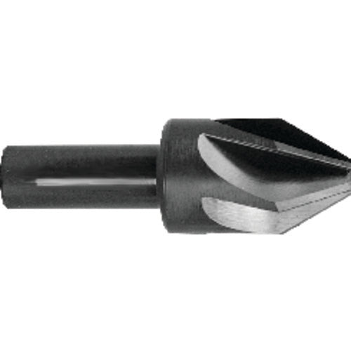 ‎1/2″ Size-1/4″SH Dia, 90° 6 Flute CNC Countersink - Exact Tool & Supply