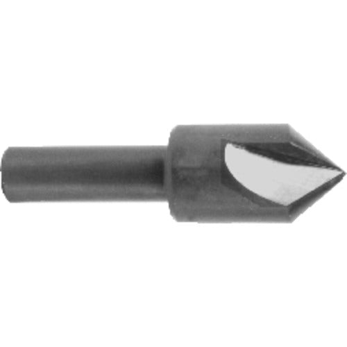 3/8″ Cutting Dia. 1/4″Shank Dia, 3 Flute, 100 Degrees, HSS Countersink Series/List #1750 - Exact Tool & Supply