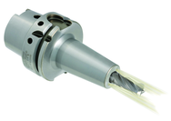 HSK 63A 3/16 x 3.15" - Shrink Fit Holder with Coolblast - Exact Tool & Supply