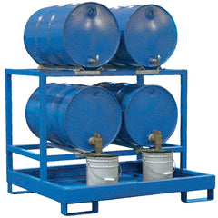 Horizontal Retention Basin 2400lb - Blue - Exact Tool & Supply