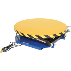 Powered Lift Table W/Manual Carousel 2000# - Exact Tool & Supply