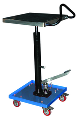 Hydraulic Lift Table - 16 x 16'' 200 lb Capacity; 31 to 49" Service Range - Exact Tool & Supply